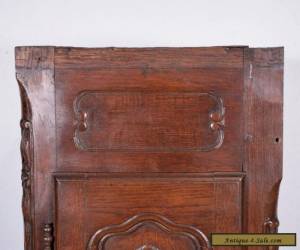Item Antique French Provincial Solid Oak Wall Cabinet for Sale