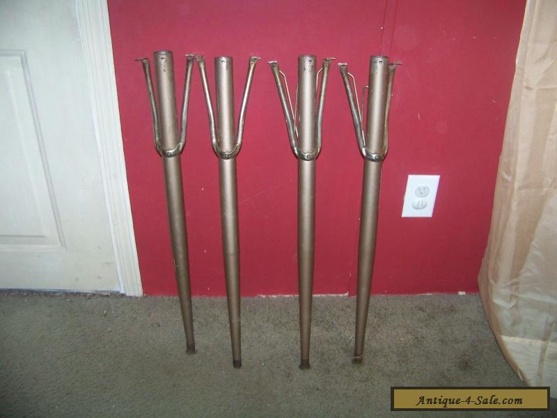 mid century metal table legs