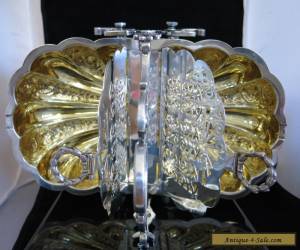 Item silver PLATED BISCUIT BOX for Sale