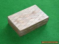 Vintage Wooden Trinket Box