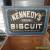 Antique Rare Old Advertising Wooden Kennedy's Biscuit General Store Display Box  for Sale