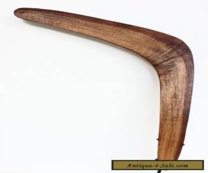 Item ABORIGINAL - FINE CARVED RETURNING BOOMERANG. for Sale