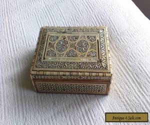 Item vintage inlaid box for Sale