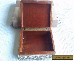 Item vintage inlaid box for Sale