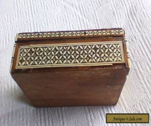 Item vintage inlaid box for Sale