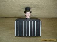 Victorian Gentleman With Top Hat And Monocle Wooden Storage Box Victoriana