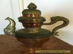 Vintage  COFFEE POT SAMOVAR  Rustic Eastern ANTIQUE for Sale