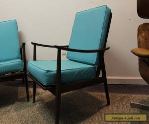 Item Pair of Matching Mid Century Danish Modern Walnut Lounge Chairs-Very Cool!!! for Sale