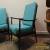 Pair of Matching Mid Century Danish Modern Walnut Lounge Chairs-Very Cool!!! for Sale