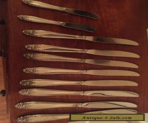 Item MUST SELL $900 Sterling silver flatware Prelude by International 56 pieces for Sale