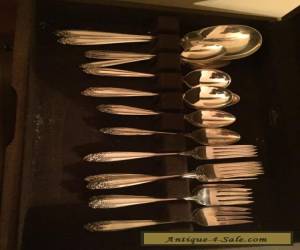 Item MUST SELL $900 Sterling silver flatware Prelude by International 56 pieces for Sale