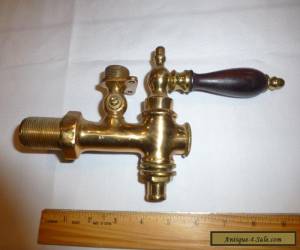 Item antique Brass Divert-er Valve Tap Spout Nozzle Combiner for Sale