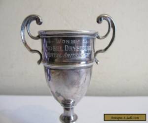 Item solid silver trophy.  hallmarked birmingham 1906 for Sale