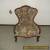 Vintage French Provincial Parlor CHAIR Carved Walnut Beautiful for Sale