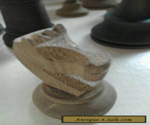 Item ANTIQUE WOODEN CHESS SET for Sale