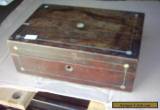 VINTAGE  ROSEWOOD BOX FOR RESTORATION for Sale