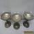 Antique Sterling Silver and Glass Goblets for Sale
