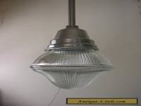 VINTAGE SMOOT HOLMAN HOLOPHANE GLOBE EXPLOSION PROOF INDUSTRIAL LIGHT FIXTURE