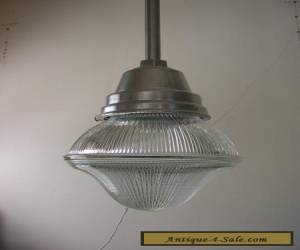 VINTAGE SMOOT HOLMAN HOLOPHANE GLOBE EXPLOSION PROOF INDUSTRIAL LIGHT FIXTURE for Sale