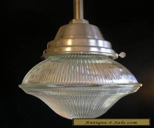 Item VINTAGE SMOOT HOLMAN HOLOPHANE GLOBE EXPLOSION PROOF INDUSTRIAL LIGHT FIXTURE for Sale