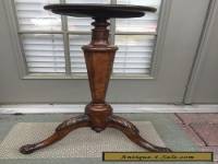 Antique 18th Century English Wood Side Table Stand