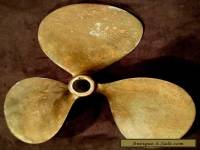 15" Brass Ships Propeller  1112 RH