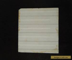 Item Antique Fabrica Do Desterro Lisboa ceramic tile. Sepia brown pattern for Sale