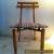 STUNNING  Mid Century Modern Pair of Danish Wood Chairs Style Era Design  for Sale