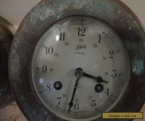 Item Antique/vintage schatz ships clock and barometer for Sale