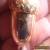  Antique Vinaigrette  Chatelaine Gold Acorn with Chain  1877 for Sale