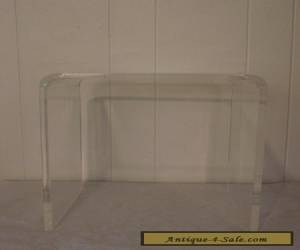 Item VINTAGE 1960S 70S LUCITE END TABLE MID CENTURY MODERN for Sale