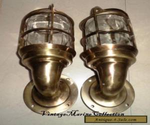 Item NEW MARINE BRASS SHIP PASSAGE LIGHT WITH ANTIQUE FINISH - SET OF 2 PIECE for Sale