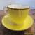 CAULDON BROWN WESTHEAD MOORE & CO YELLOW GOLD TEACUP & SAUCER  for Sale