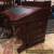 RARE Antique Handmade Davenport Carved Mahogany Writing Desk for Sale