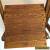 Vintage Antique Wood Oak Wooden Folding Chairs Set of 4 for Sale