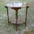 Antique VINTAGE Carved Oak side accent pier Table William Mary EASTLAKE for Sale