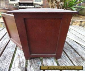 Item SMALL ANTIQUE VINTAGE OLD QUEENSLAND MAPLE AND TASMANIAN OAK  CUPBOARD for Sale