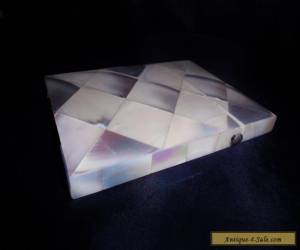 Item Antique Collectable 1880 Circa Victorian Mother Of Pearl Card Case for Sale