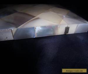 Item Antique Collectable 1880 Circa Victorian Mother Of Pearl Card Case for Sale