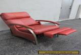 Vintage Mid-Century Modern Leather Living Room Recliner 6277 for Sale