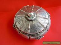 RARE Russian 84 Silver Jewelry BOX Romanov dynasty period Moscow 19th century 