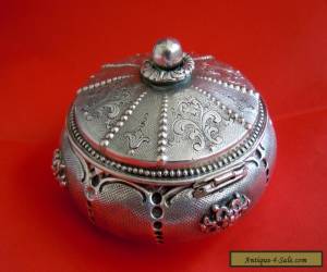 Item RARE Russian 84 Silver Jewelry BOX Romanov dynasty period Moscow 19th century  for Sale