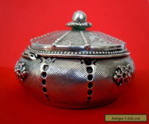 Item RARE Russian 84 Silver Jewelry BOX Romanov dynasty period Moscow 19th century  for Sale