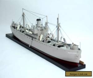 Liberty Waterline Battleship - Handcrafted Wooden Warship Model NEW for Sale