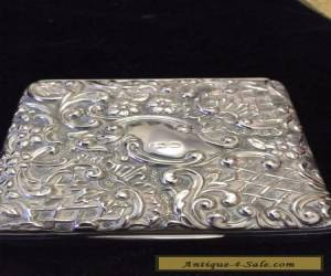 Item Solid Silver Box - Sheffield - 1898 for Sale