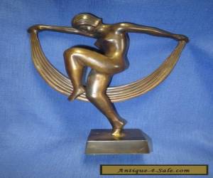 Item Art Deco Bronze Dancing Nude After Denis for Sale