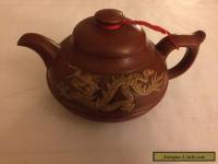 Vintage Chinese Ceramic Teapot 