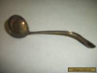 STERLING SILVER SPOON. MARKED GOOD. 