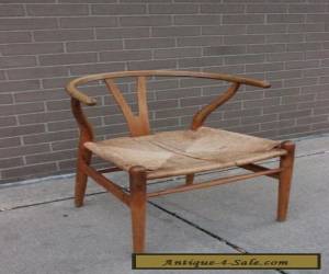 Item Hans Wegner ch24 Wishbone chair OAK frame Authentic mid century Danish Modern for Sale