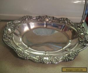 Item STERLING SILVER ORNATE BOWL for Sale